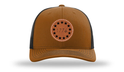 1776 Leather Patch Richardson 112 Hat