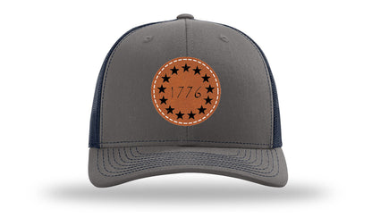 1776 Leather Patch Richardson 112 Hat