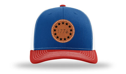 1776 Leather Patch Richardson 112 Hat
