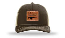 Load image into Gallery viewer, 2nd Amendment Leather Patch Richardson 112 Hat
