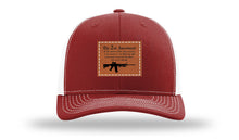 Load image into Gallery viewer, 2nd Amendment Leather Patch Richardson 112 Hat
