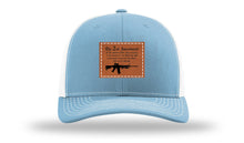 Load image into Gallery viewer, 2nd Amendment Leather Patch Richardson 112 Hat
