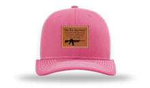 Load image into Gallery viewer, 2nd Amendment Leather Patch Richardson 112 Hat
