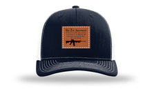 Load image into Gallery viewer, 2nd Amendment Leather Patch Richardson 112 Hat
