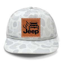 Load image into Gallery viewer, Girl Jeep Cherokee Leather Patch LOST Hat Co.
