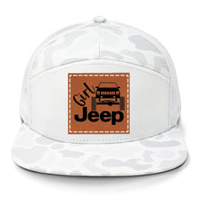 Load image into Gallery viewer, Girl Jeep Cherokee Leather Patch LOST Hat Co.
