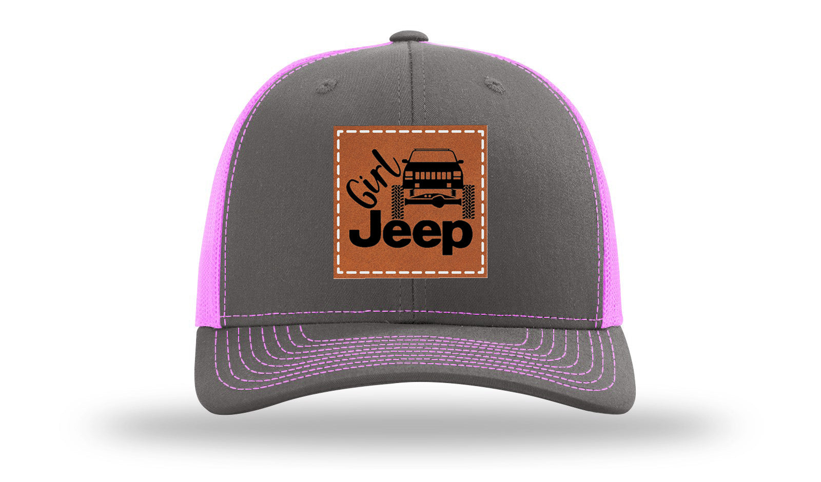 Charcoal / Neon Pink