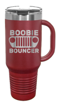 Load image into Gallery viewer, Boobie Bouncer 40oz Handled Mug Laser Engraved
