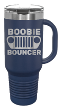 Load image into Gallery viewer, Boobie Bouncer 40oz Handled Mug Laser Engraved
