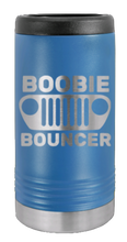 Load image into Gallery viewer, Boobie Bouncer Laser Engraved Slim Can Insulated Koosie
