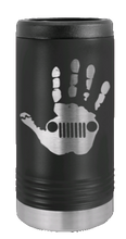 Load image into Gallery viewer, Jeep Wave Laser Engraved Slim Can Insulated Koosie
