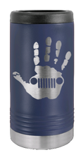 Load image into Gallery viewer, Jeep Wave Laser Engraved Slim Can Insulated Koosie
