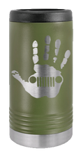 Load image into Gallery viewer, Jeep Wave Laser Engraved Slim Can Insulated Koosie
