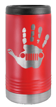 Load image into Gallery viewer, Jeep Wave Laser Engraved Slim Can Insulated Koosie
