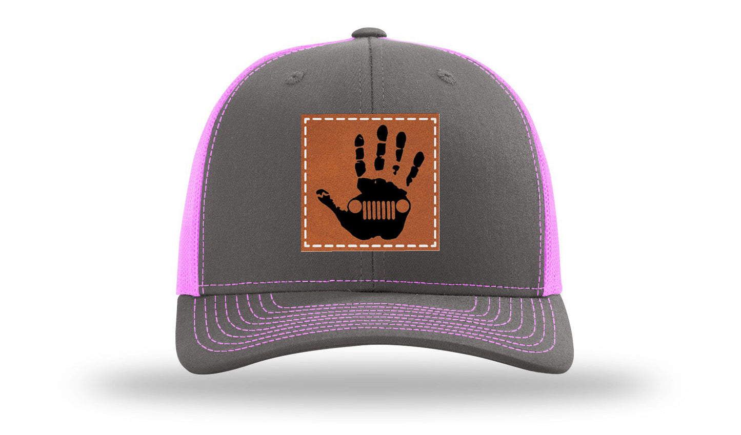 Charcoal / Neon Pink