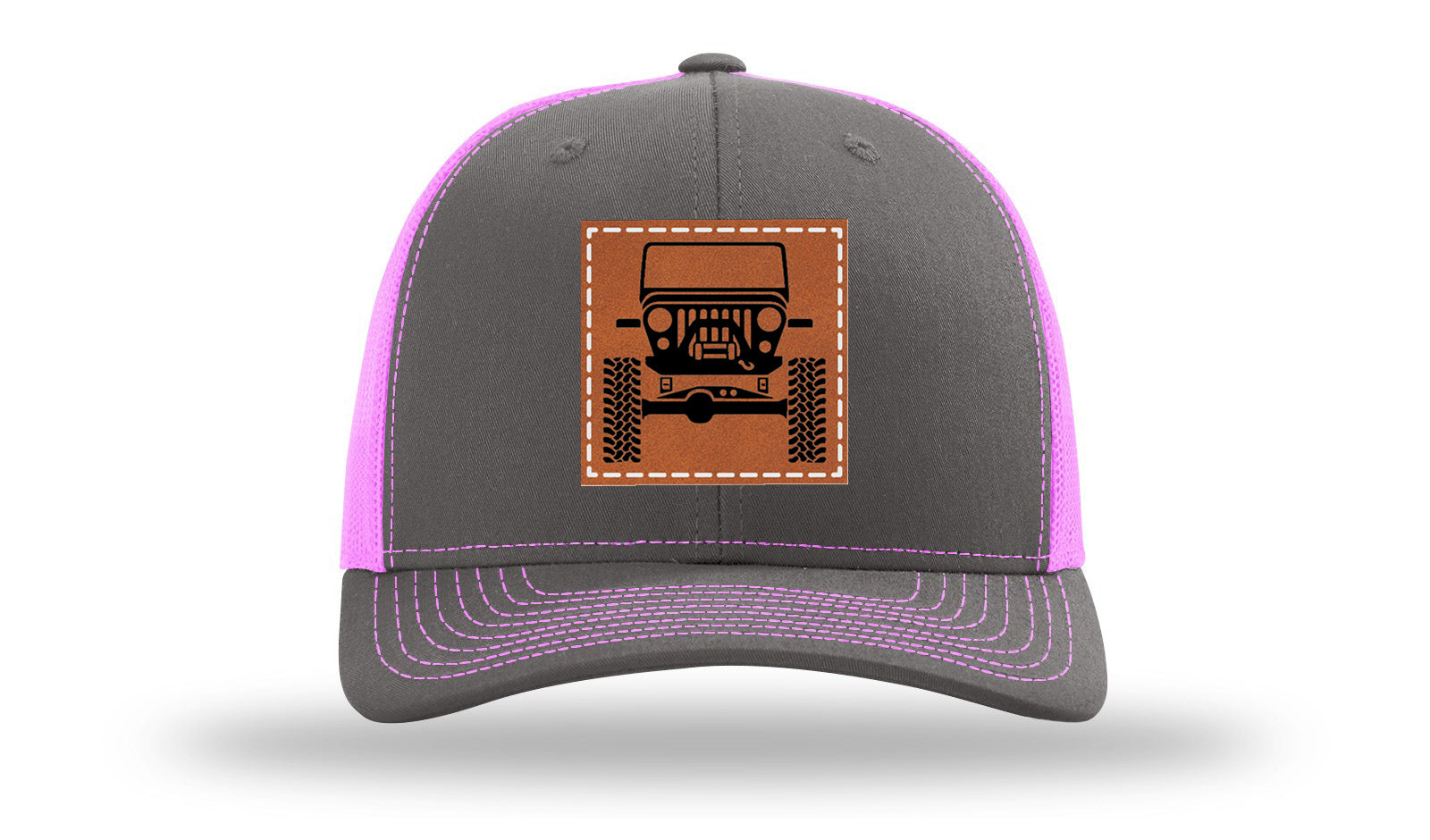 Charcoal / Neon Pink