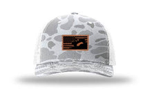 Load image into Gallery viewer, Jeep Flag 2 Leather Patch Richardson 112 Duck Camo Hat
