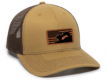 Load image into Gallery viewer, Jeep Flag 2 Leather Patch Hat
