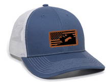 Load image into Gallery viewer, Jeep Flag 2 Leather Patch Hat
