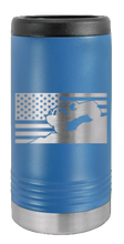 Load image into Gallery viewer, Jeep Flag 2 Laser Engraved Slim Can Insulated Koosie
