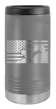 Load image into Gallery viewer, Jeep Flag 2 Laser Engraved Slim Can Insulated Koosie
