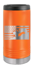 Load image into Gallery viewer, Jeep Flag 2 Laser Engraved Slim Can Insulated Koosie
