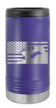 Load image into Gallery viewer, Jeep Flag 2 Laser Engraved Slim Can Insulated Koosie
