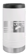 Load image into Gallery viewer, Jeep Flag 2 Laser Engraved Slim Can Insulated Koosie
