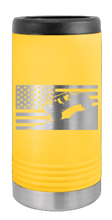 Load image into Gallery viewer, Jeep Flag 2 Laser Engraved Slim Can Insulated Koosie
