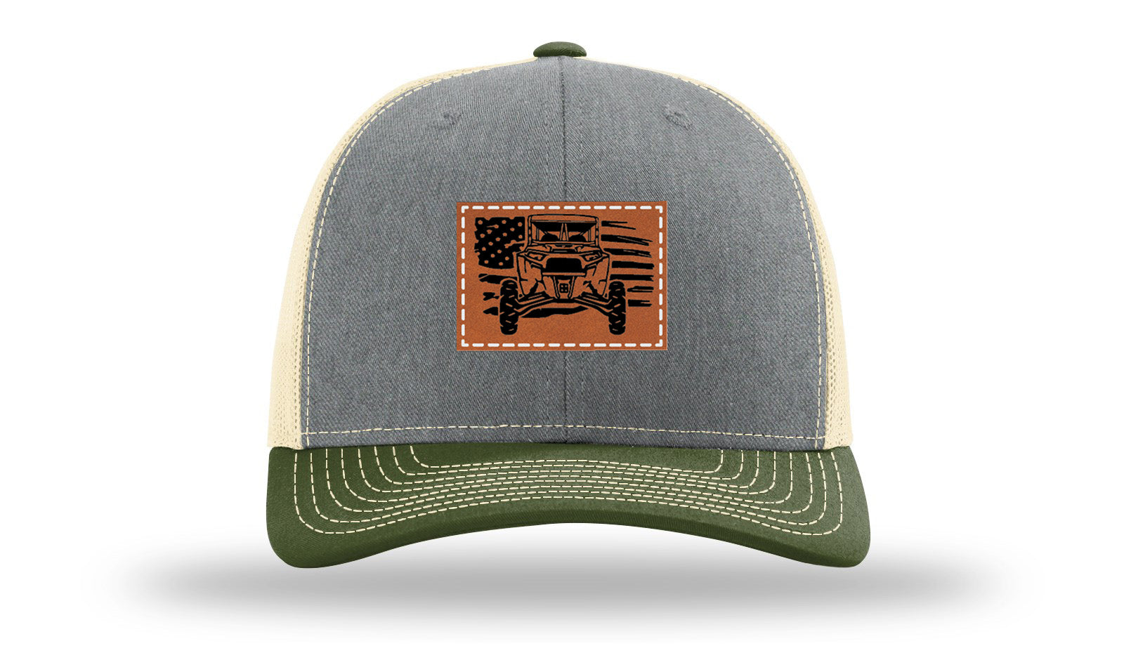 Heather Grey / Birch / Army Olive