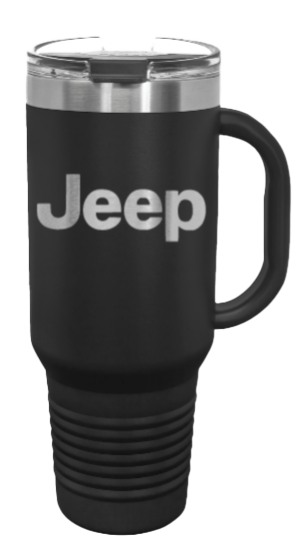 Jeep 40oz Handled Mug Laser Engraved