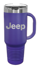 Load image into Gallery viewer, Jeep 40oz Handled Mug Laser Engraved
