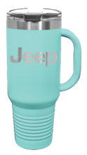 Load image into Gallery viewer, Jeep 40oz Handled Mug Laser Engraved
