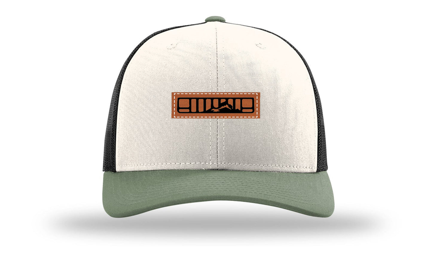 Cream / Black / Loden