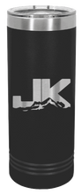 Load image into Gallery viewer, JK Jeep Laser Engraved Skinny Tumbler (Etched)
