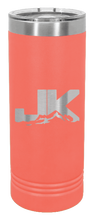 Load image into Gallery viewer, JK Jeep Laser Engraved Skinny Tumbler (Etched)
