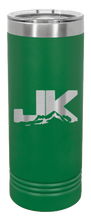 Load image into Gallery viewer, JK Jeep Laser Engraved Skinny Tumbler (Etched)
