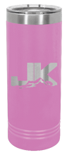 Load image into Gallery viewer, JK Jeep Laser Engraved Skinny Tumbler (Etched)
