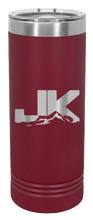 Load image into Gallery viewer, JK Jeep Laser Engraved Skinny Tumbler (Etched)
