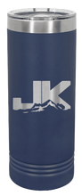 Load image into Gallery viewer, JK Jeep Laser Engraved Skinny Tumbler (Etched)
