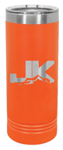 Load image into Gallery viewer, JK Jeep Laser Engraved Skinny Tumbler (Etched)
