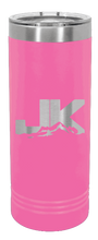 Load image into Gallery viewer, JK Jeep Laser Engraved Skinny Tumbler (Etched)
