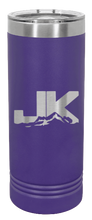 Load image into Gallery viewer, JK Jeep Laser Engraved Skinny Tumbler (Etched)
