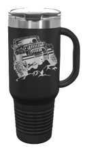 Load image into Gallery viewer, TJ Crawler 40oz Handled Mug Laser Engraved
