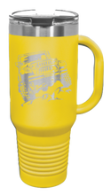 Load image into Gallery viewer, TJ Crawler 40oz Handled Mug Laser Engraved
