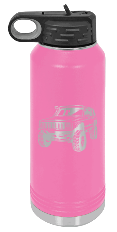Cherokee - 32oz Water Bottle Laser Engraved- Pink