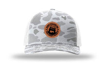 Load image into Gallery viewer, Don&#39;t Follow Me You Won&#39;t Make It Leather Patch Richardson 112 Duck Camo Hat
