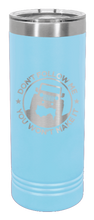 Load image into Gallery viewer, Don&#39;t Follow Me Laser Engraved Skinny Tumbler (Etched)
