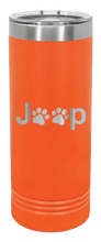 Load image into Gallery viewer, Jeep Paws Laser Engraved Skinny Tumbler (Etched)
