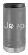 Load image into Gallery viewer, Jeep Paws Laser Engraved Slim Can Insulated Koosie
